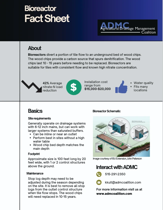 Bioreactors fact sheet