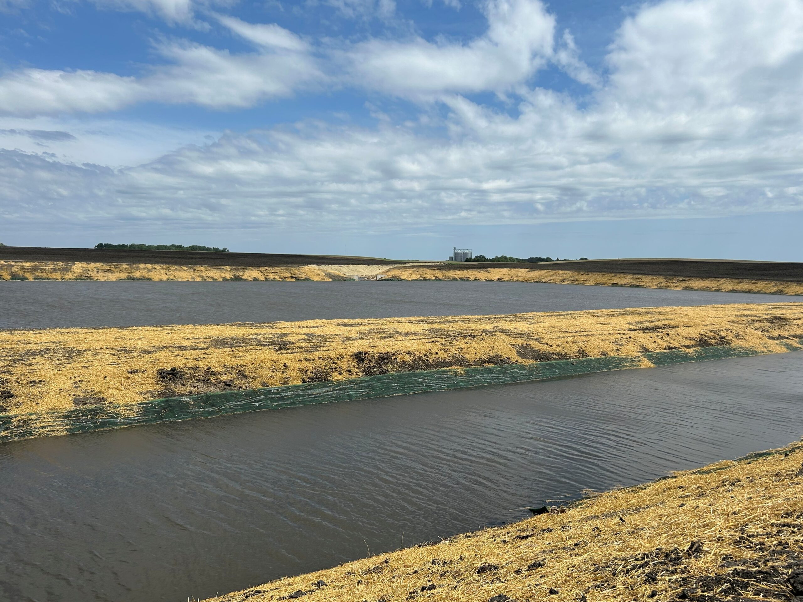 Multi-purpose drainage management system in Martin County Minnesota.